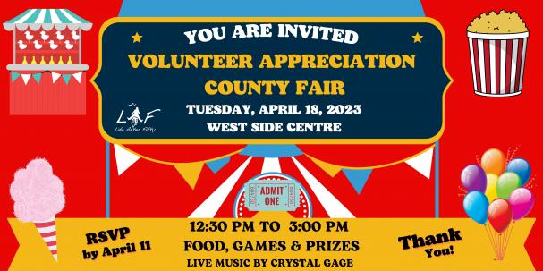 Volunteer Appreciation: County Fair 2023